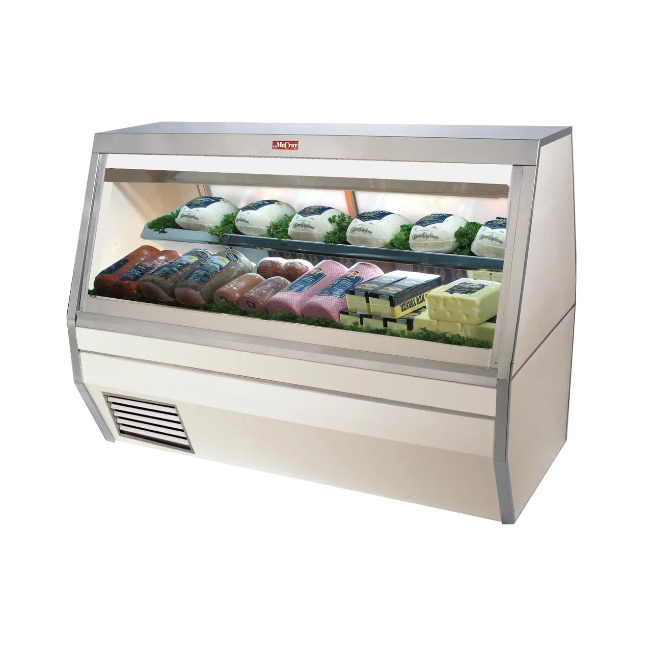 Howard-McCray R-CDS35-8-S-LED 95" Flat Refrigerated Deli Display Case