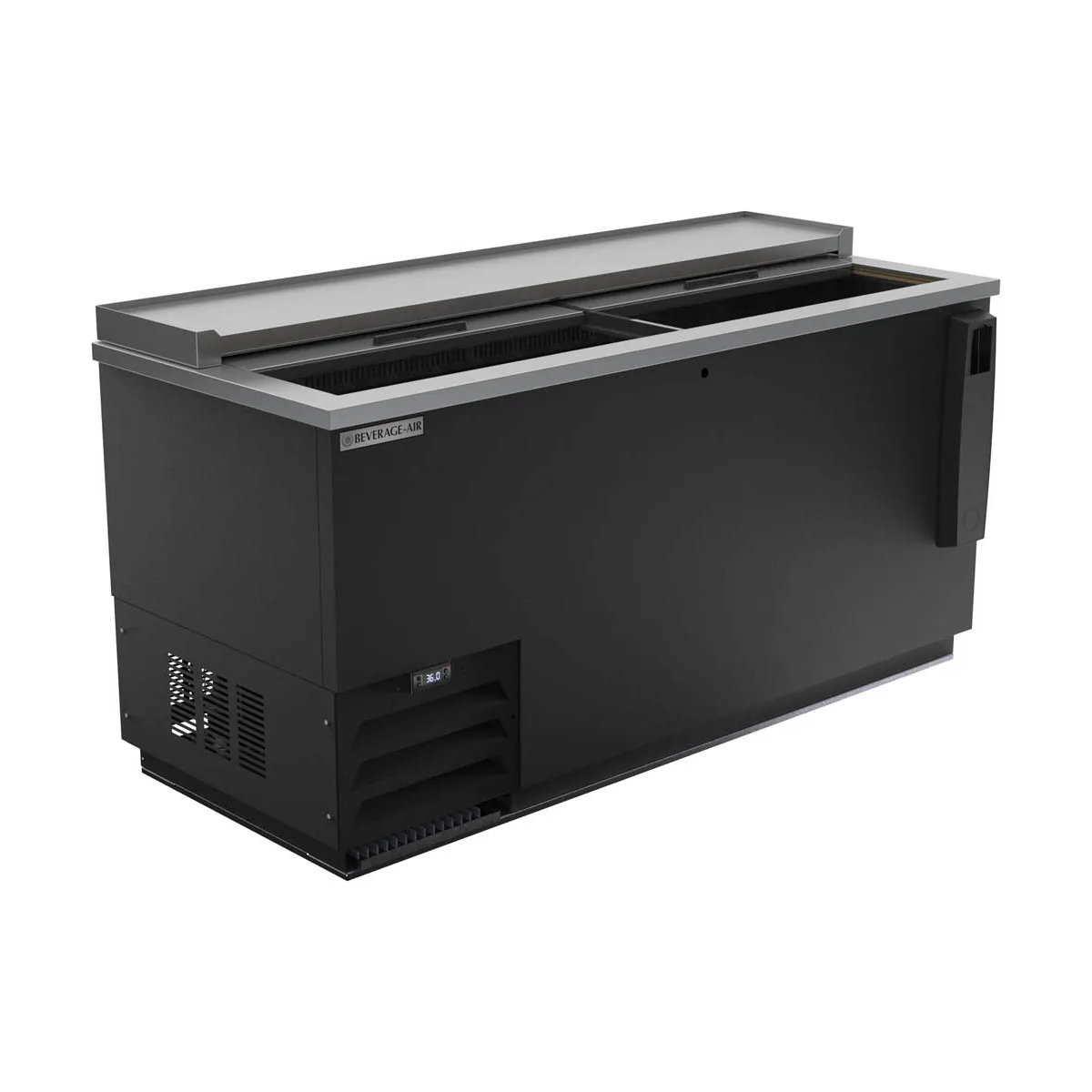 Beverage Air DW64HC-B 65" Deep Well Bottle Cooler, 18.5 cu. ft.
