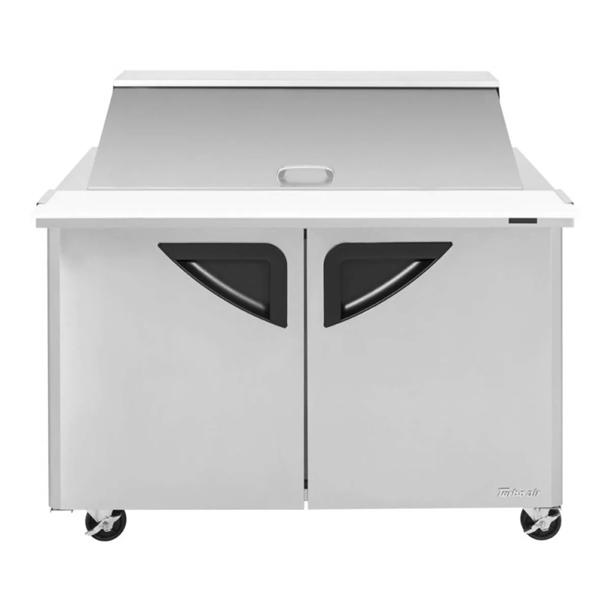 Turbo Air TST-48SD-18-N 48" Mega Top Sandwich/Salad Prep Table w/ 2 Doors, 18 Pans