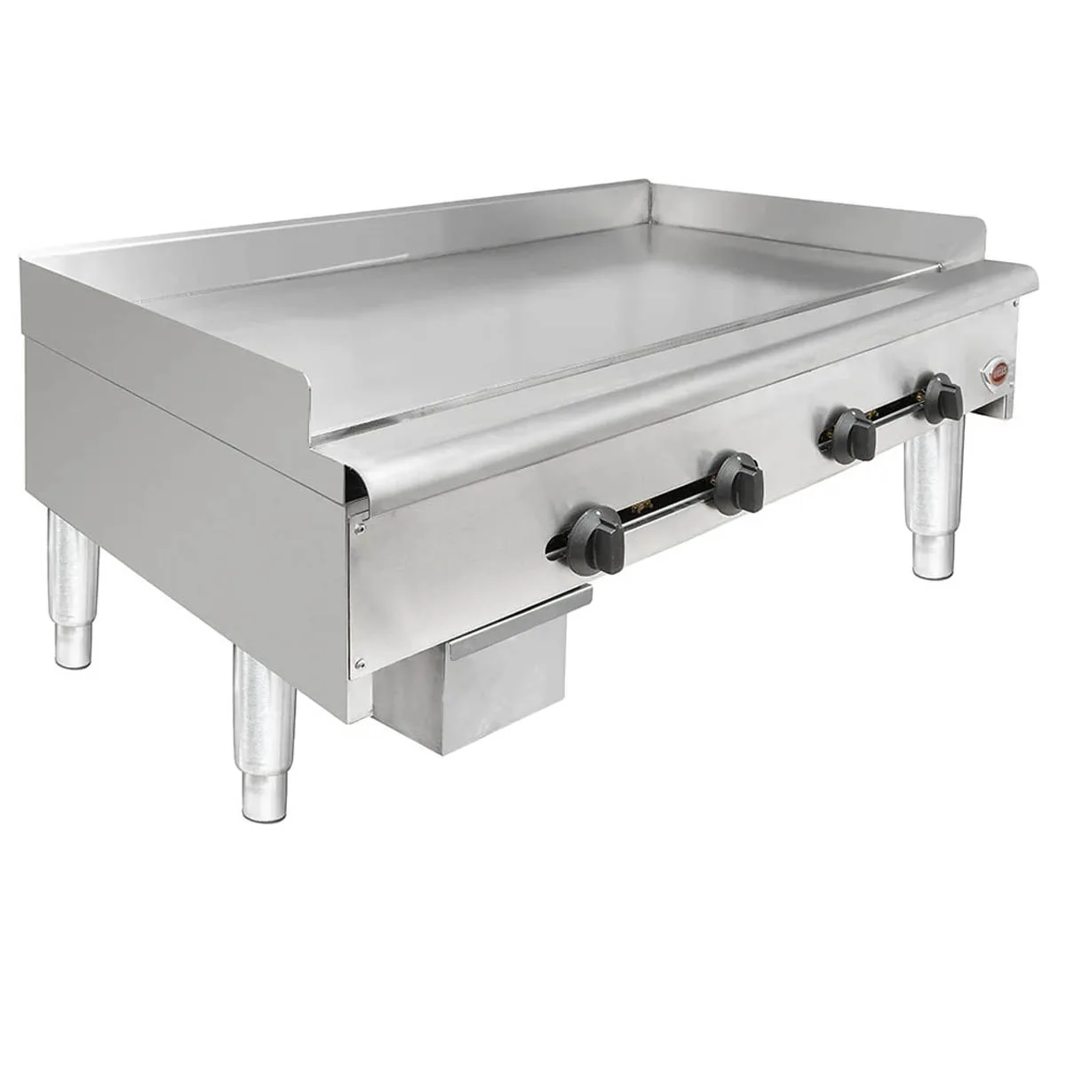 Wells HDG-4830G 48" Countertop Manual Gas Griddle, 3/4" Steel Plate, 120.000 BTU