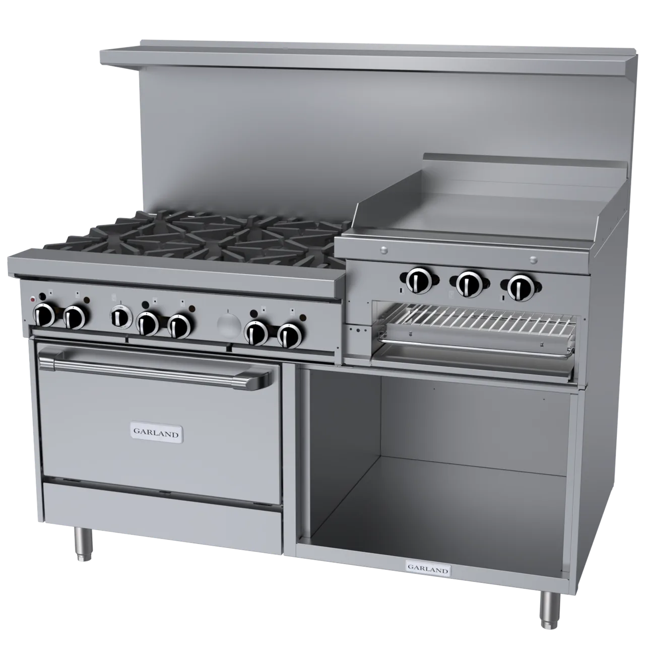 Garland US Range GFE60-6R24CS Gas 60" Restaurant Range