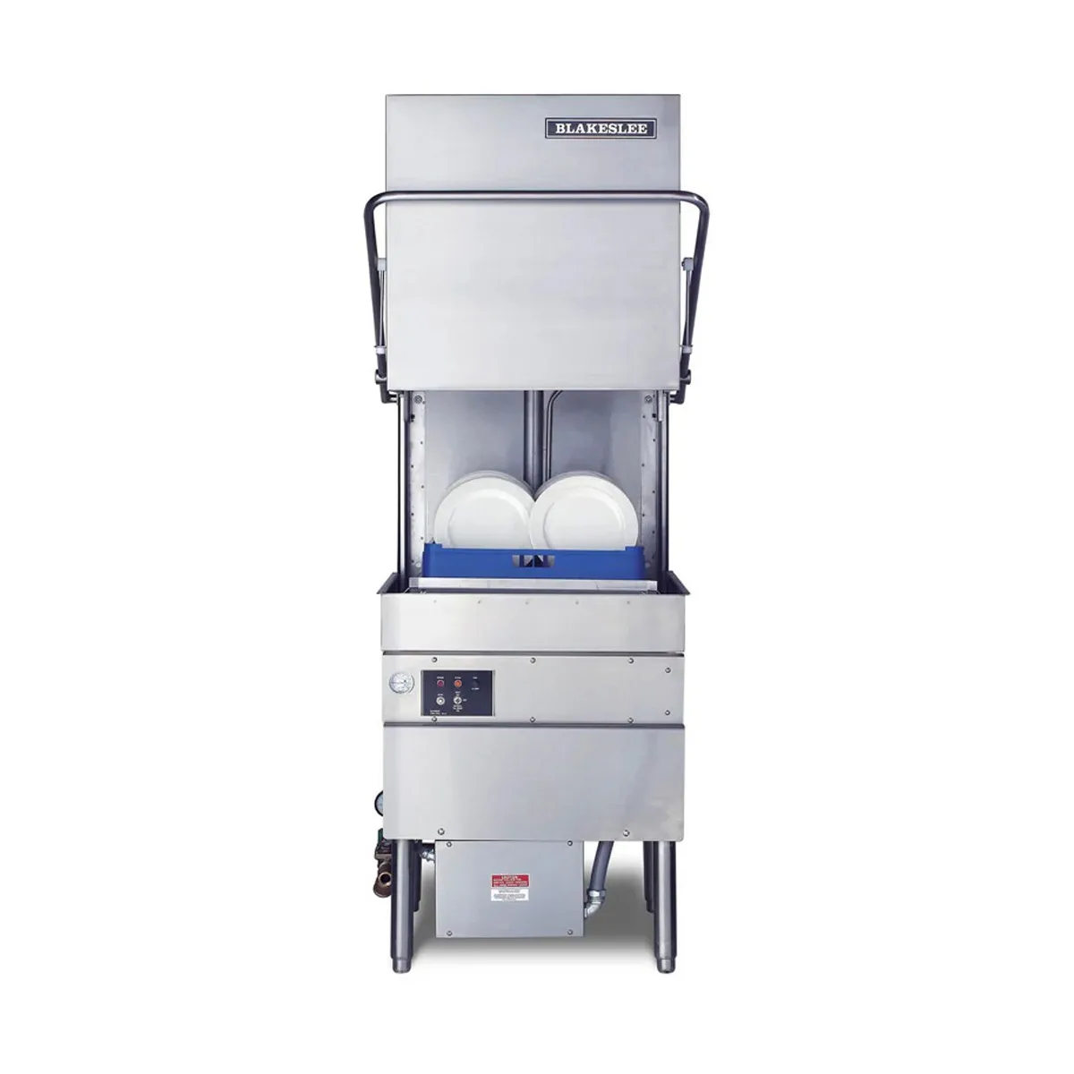 Blakeslee D-8 26" Door Type Straight-Thru Dishwasher, 55 Rack/Hr - High Temp Without Booster