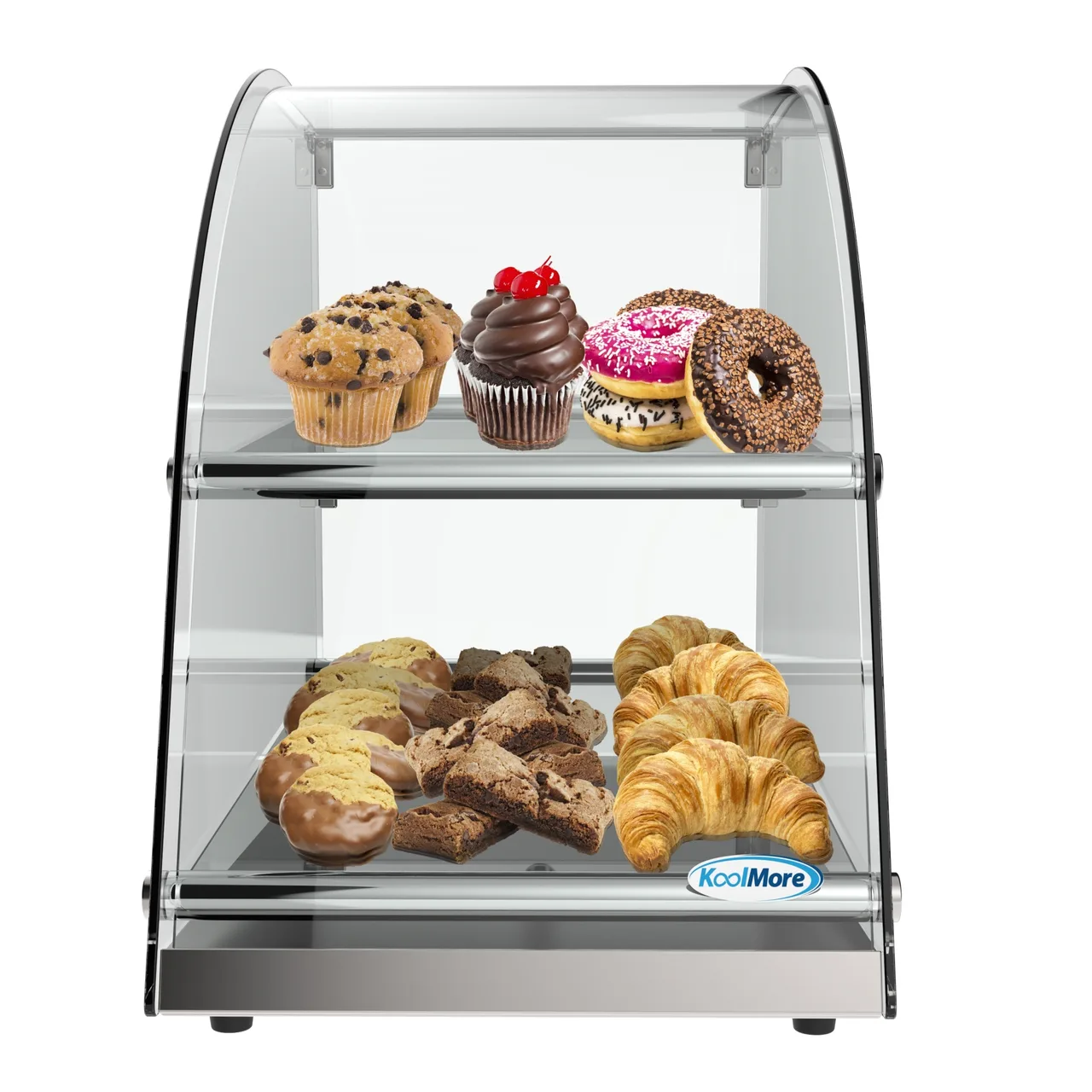 Koolmore DC-2CN 23" Non-Refrigerated Countertop Display Case