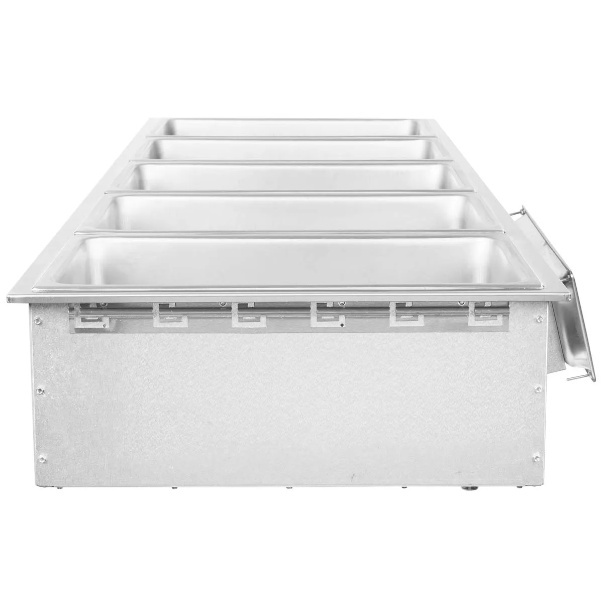APW Wyott HFW-5DS Hot Food Well Unit, Drop-In, Electric, (5) 12" X 20" Wells