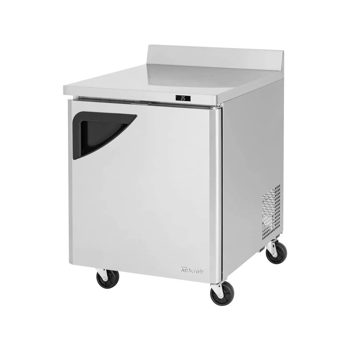 Turbo Air TWR-28SD-N 27" 1-Section Worktop Refrigerator w/ 1 Door, 6.8 cu. ft.