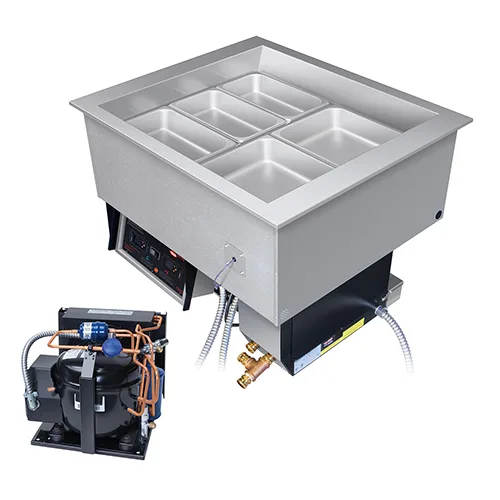 Hatco HCWBIR-3DA Drop-In Hot/Cold Well, Accommodates (3) Full-Size Pans