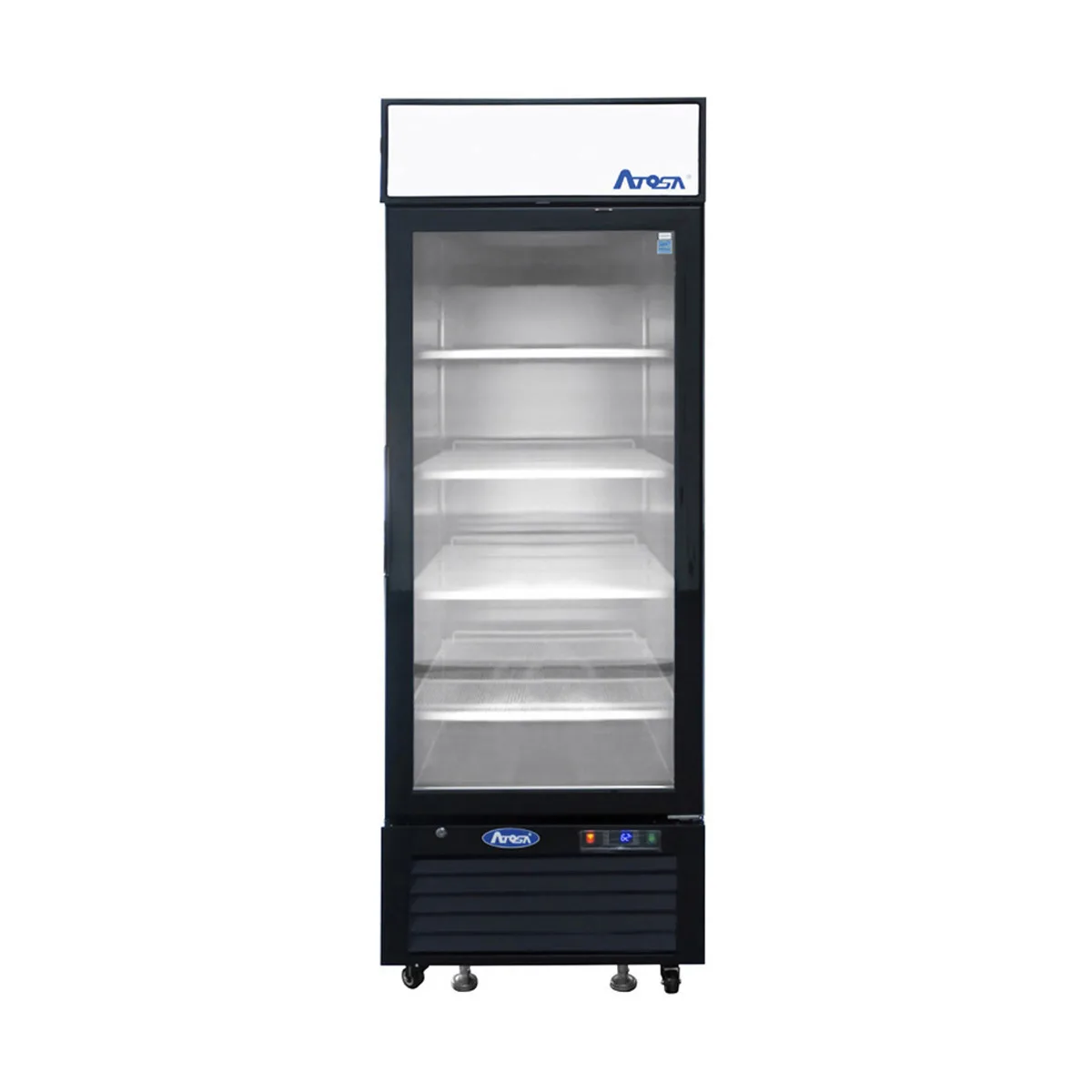 Atosa USA MCF8722GR 27" 1-Section Merchandiser Refrigerator with Glass Door, 19.4 cu. ft.