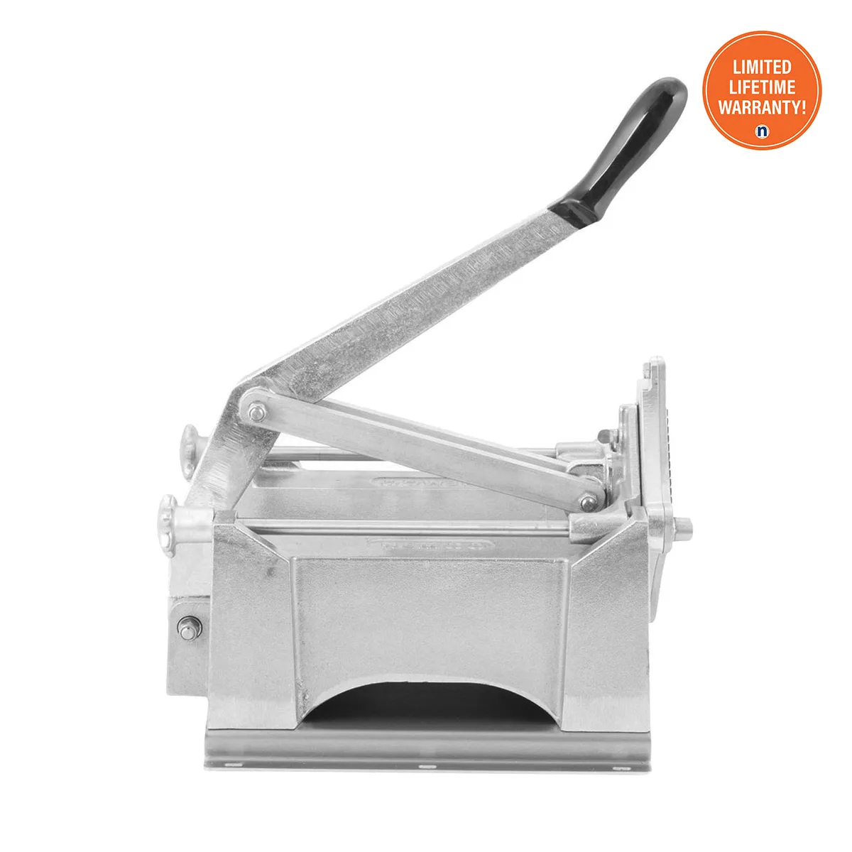 Nemco 56450A-3 1/2" Square Cut Countertop French Fry Cutter, Aluminum Body, 300-Series Stainless Blades, Block