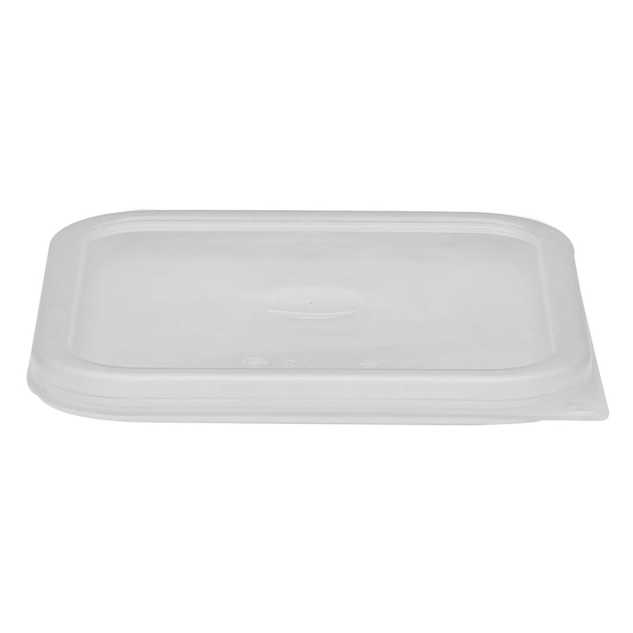 Cambro SFC2SCPP190 Cover - Fits 2‑qt & 4‑qt CamSquare Containers, Clear Polyethylene, NSF‑Approved