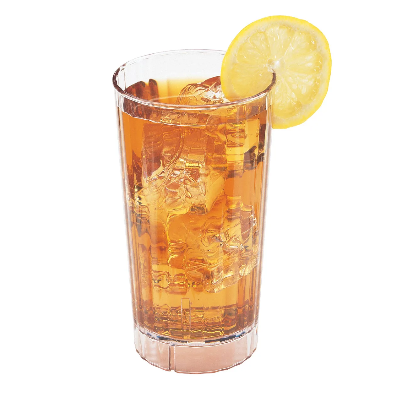 Cambro HT120CW135 12‑oz Clear Polycarbonate Tumbler, 3" Top Dia, Fluted Finish, Made in USA