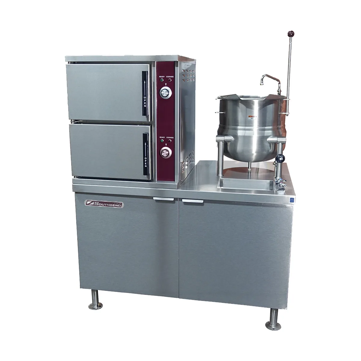 Southbend SCX-10S-10 Steam Coil Steamer Kettle Combination