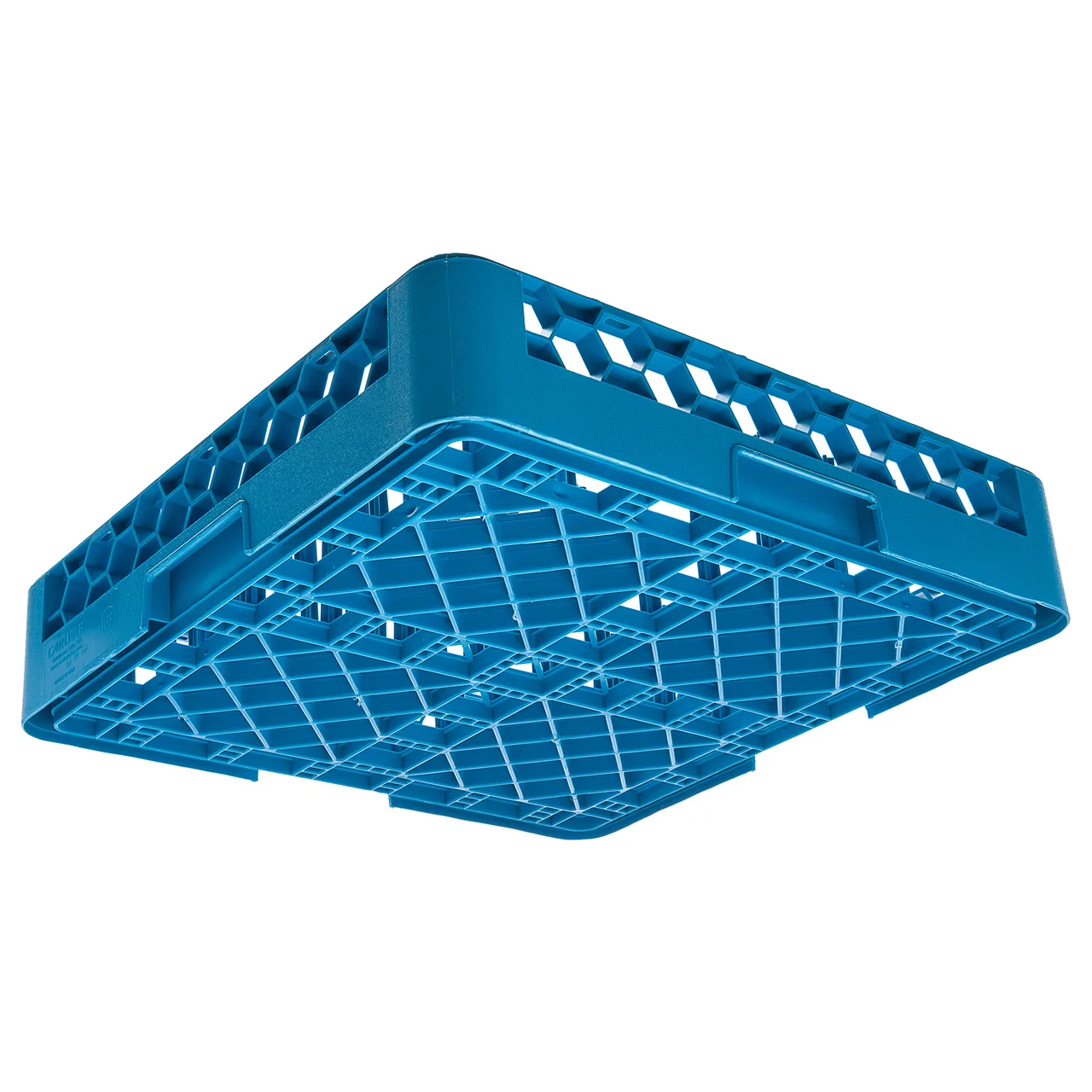 Carlisle RP14 OptiClean Blue Full Size Dishwasher Rack, 2-1/4H Pegs, Polypropylene