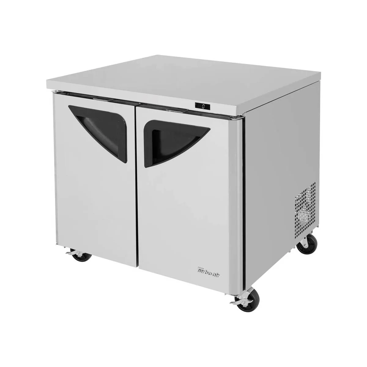 Turbo Air TUF-36SD-N 36" 2-Section Undercounter Freezer w/ 2 Doors, 9 cu. ft.