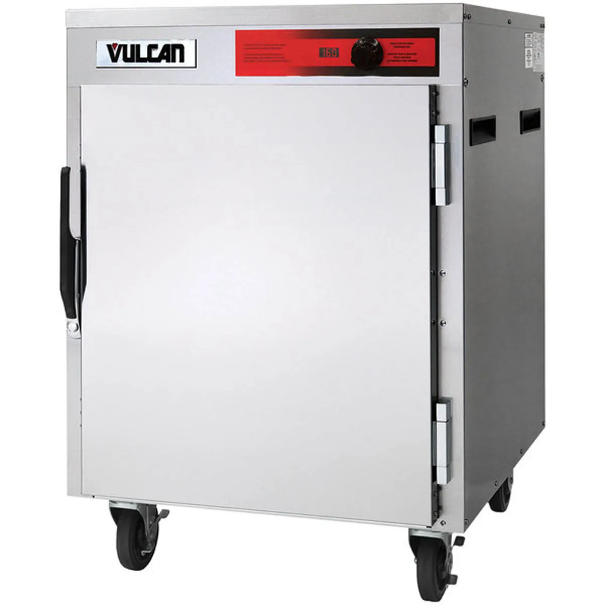 Vulcan VPT7LL Heated Holding Cabinet, 15 Pan Capacity, Stainless Steel, Pass-Thru, Mobile, 190°F
