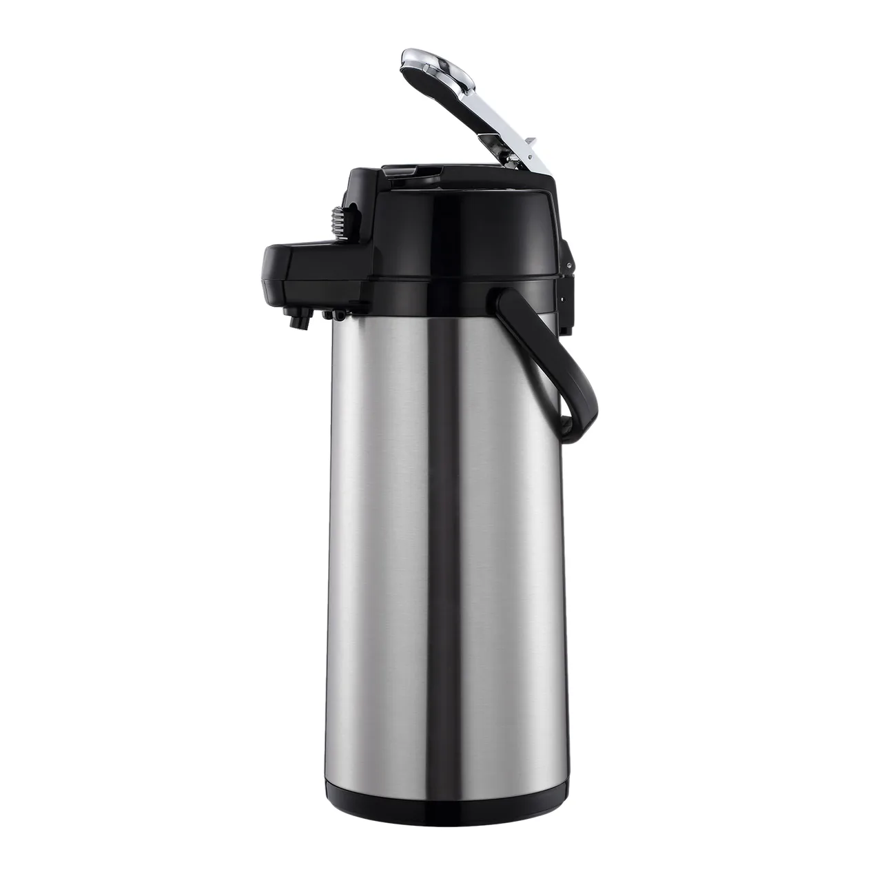Thunder Group ASLG322 Airpot, 2.2 Liter (74 Oz.), 8-1/4" X 6-1/4" X 15-3/4"H, Glass Lined