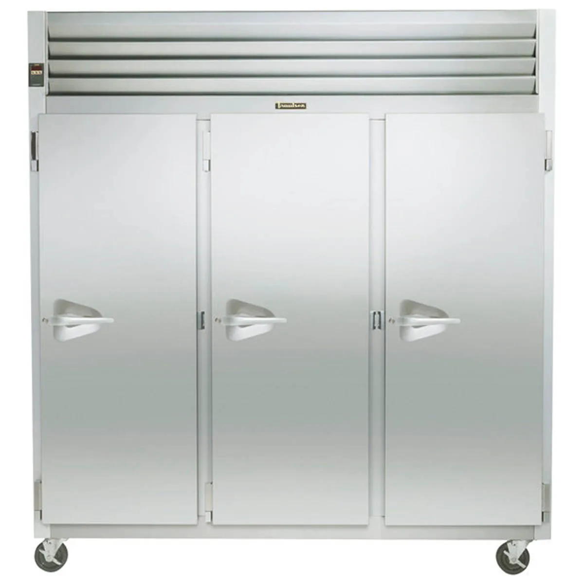 Traulsen G30012 76" 3-Section Reach-In Refrigerator w/ 3 Solid Doors (hinged right/right/right), 69.3 cu. ft.
