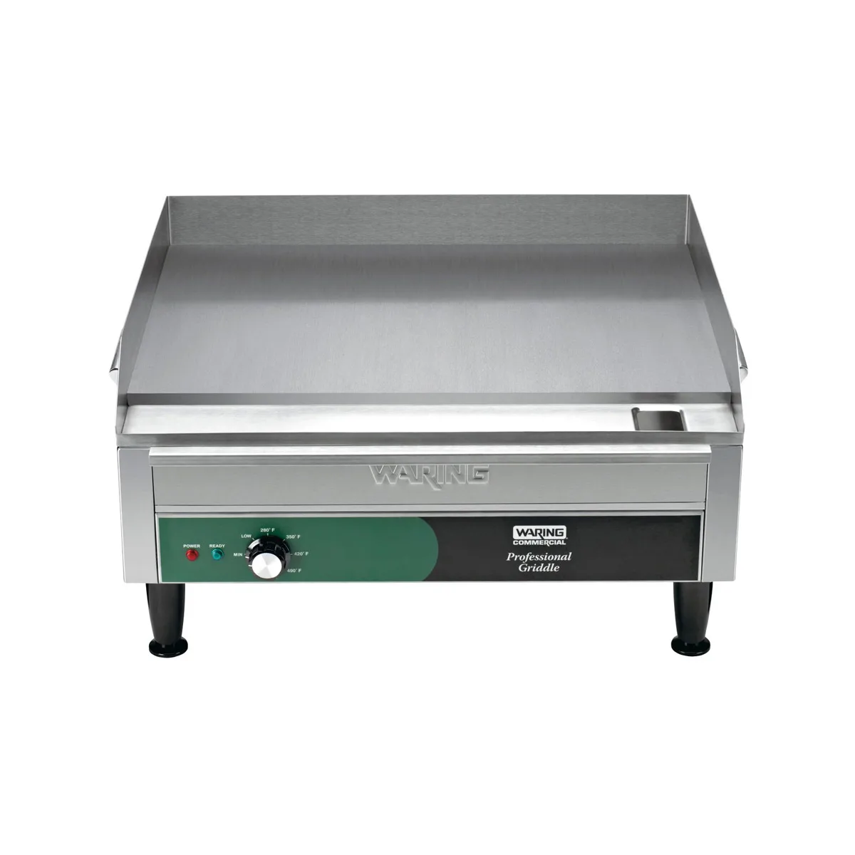 Waring WGR240X 28" Countertop Electric Griddle with 24" x 16" Surface, Thermostatic Controls, 240v