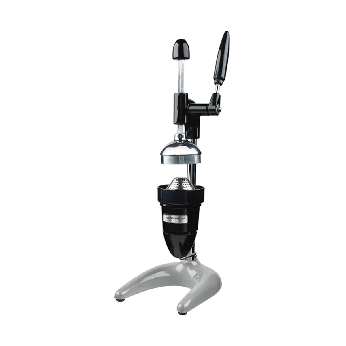 Hamilton Beach 932 Lever / Crank Type Manual Citrus Juicer w/ Swing-Out Drip Cup