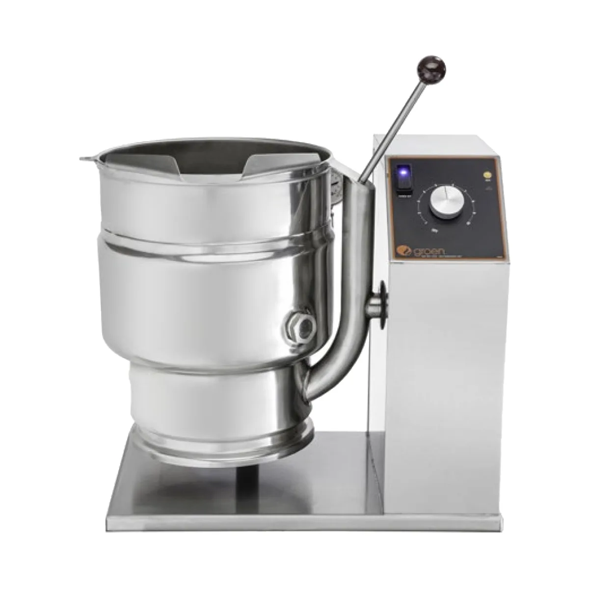 Groen TDB-20A 5 Gallon Countertop Tilting 2/3 Steam Jacketed Electric Kettle, Advanced Controls