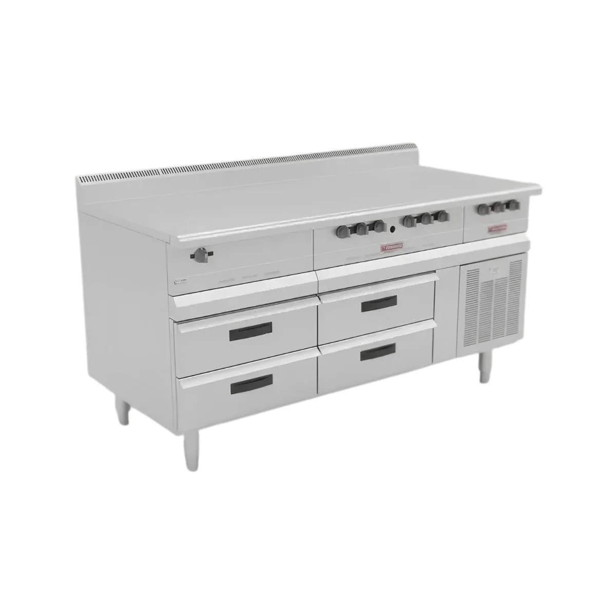 Garland US Range GN17R97 97" 6 Drawers Arctic Fire Refrigerated Chef Base, Remote