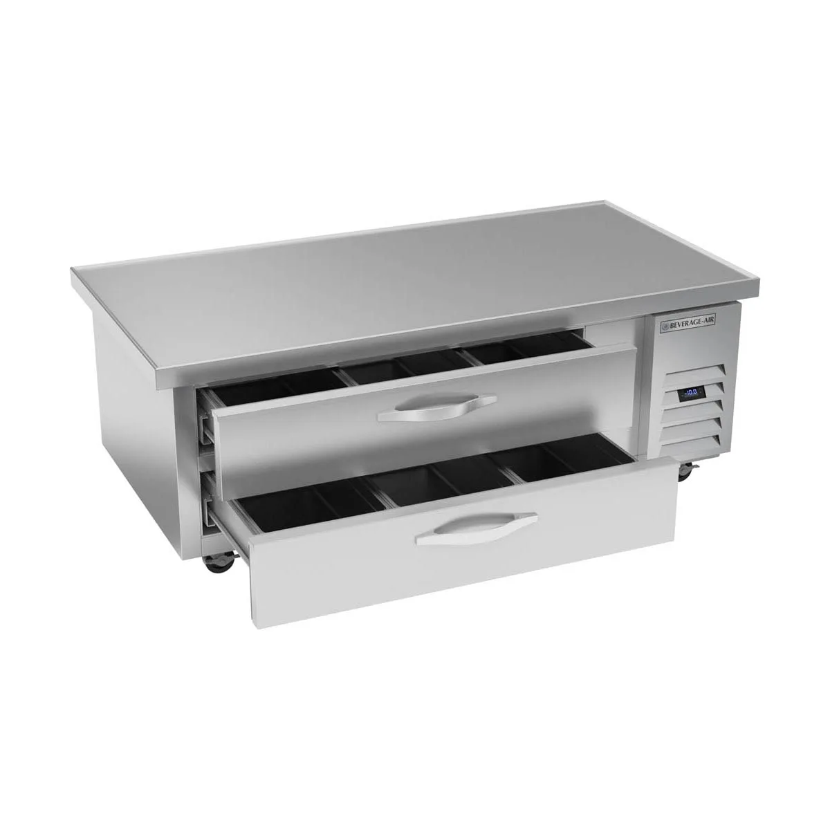 Beverage Air WTFCS60HC-64 64" 2 Drawers Worktop Cook Stand Freezer w/ Marine Edge, 11.5 cu. ft.