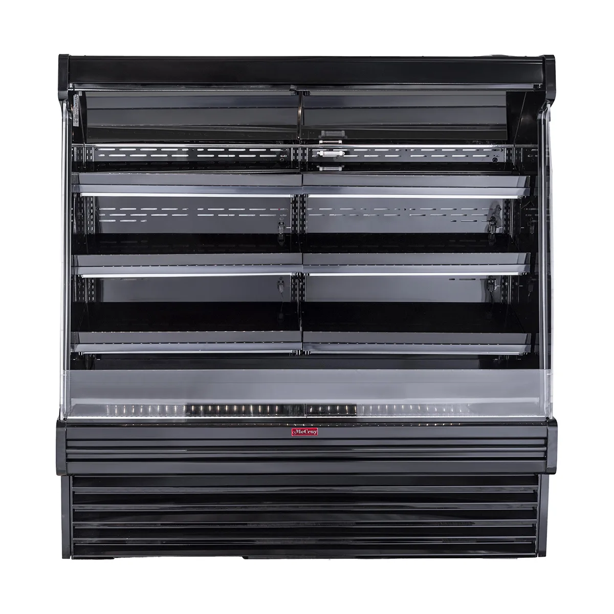 Howard-McCray R-OP35E-10S-B-LED 123" Remote Refrigerated Produce Display Case, Black