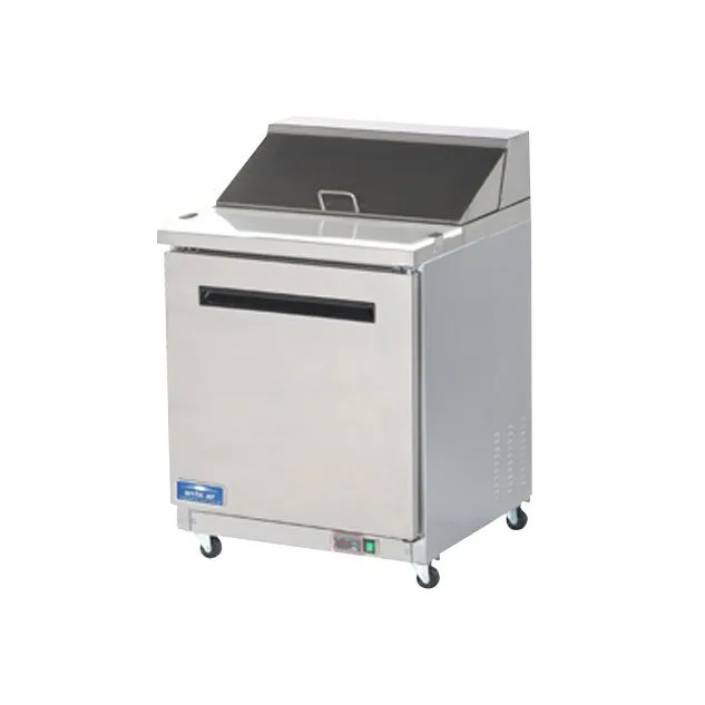 Arctic Air AMT28R 29" One Section Mega Top Sandwich & Salad Prep Table w/ 1 Door, 12 Pans
