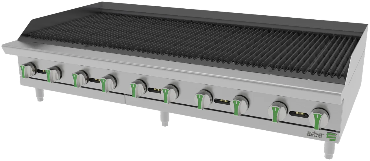 Asber AERB 60 EM Countertop Gas Charbroiler