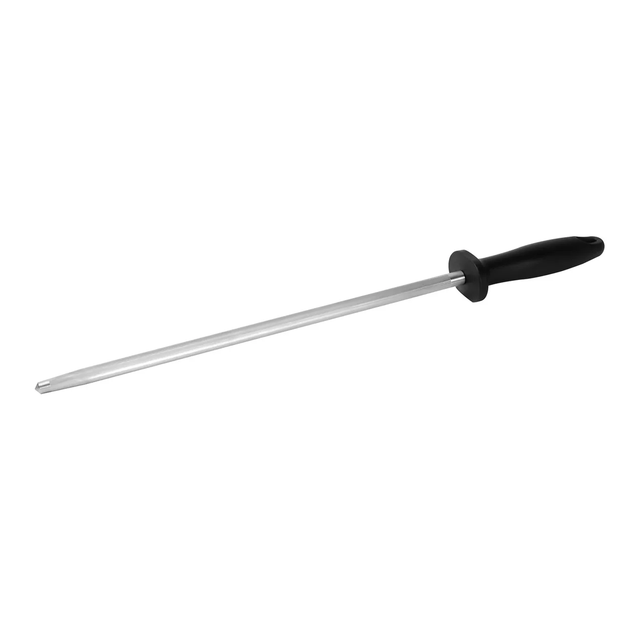 CAC China KFSP-14 Sharpening Steel Knife, 14" Round Blade, Kitchen Cutlery for Edge Maintenance