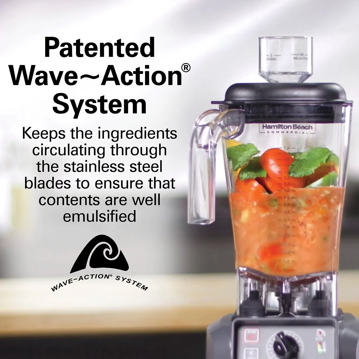 Hamilton Beach HBF600R Variable Speed Countertop Food Blender