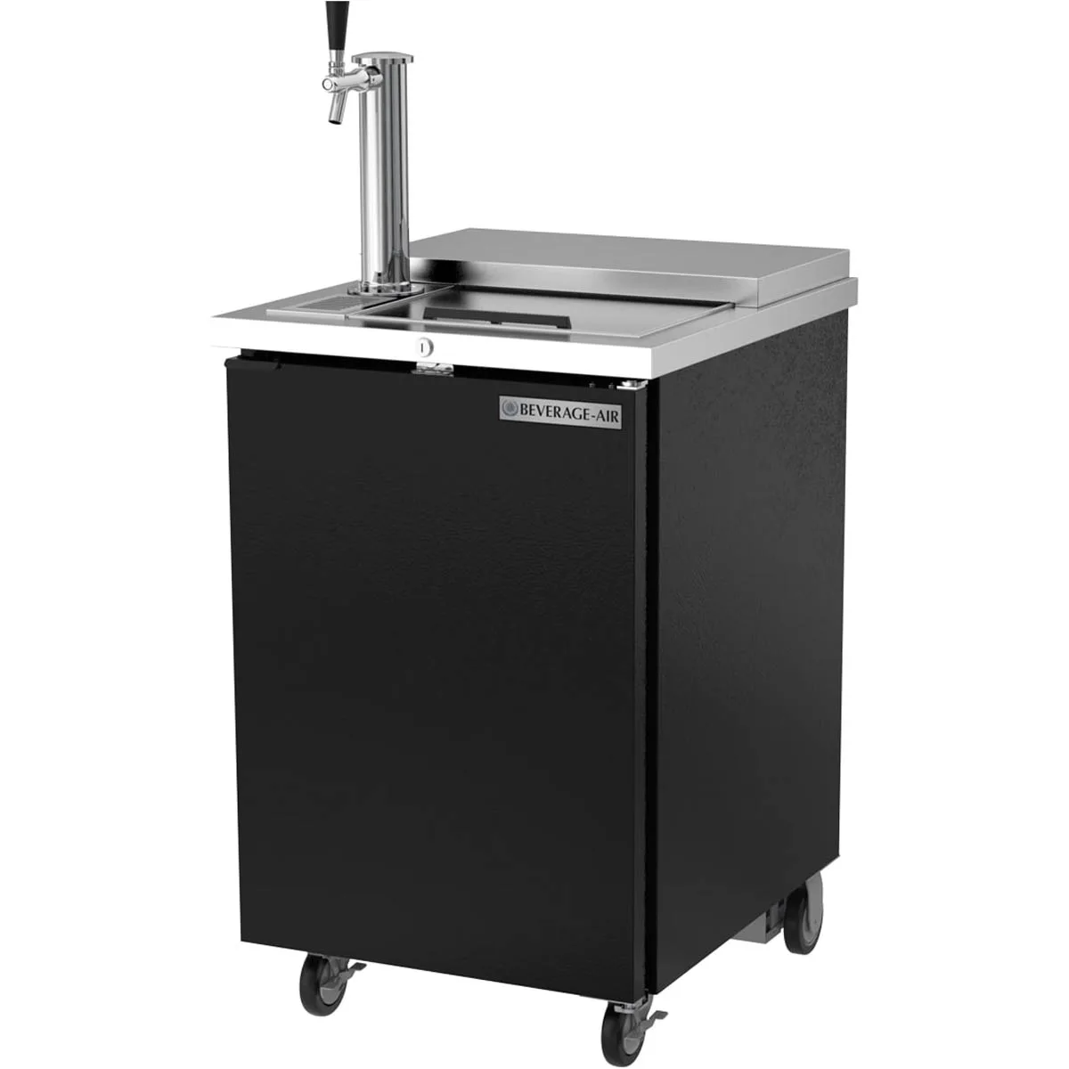Beverage Air BM23HC-C-B 24" Draft Beer Cooler w/ 1 Keg, 7.66 cu. ft., 1 Single-Tap Tower