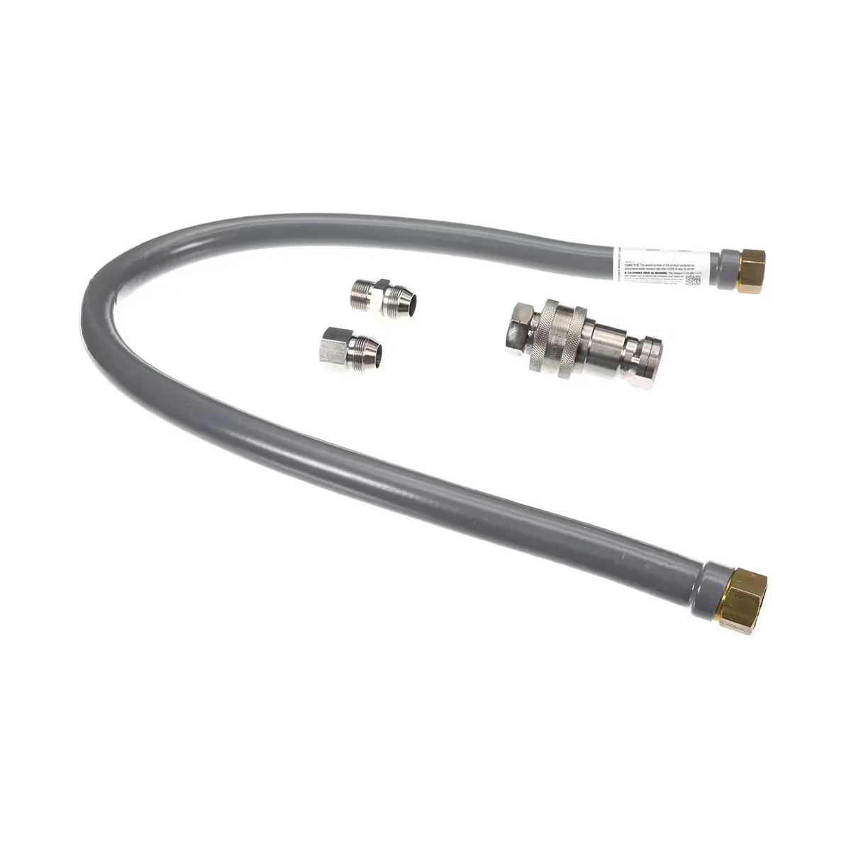 Dormont W75BP2Q48 Hi-Psi® Water Connector Hose, 3/4" Dia. x 48" L / Covered with Steel Braided 