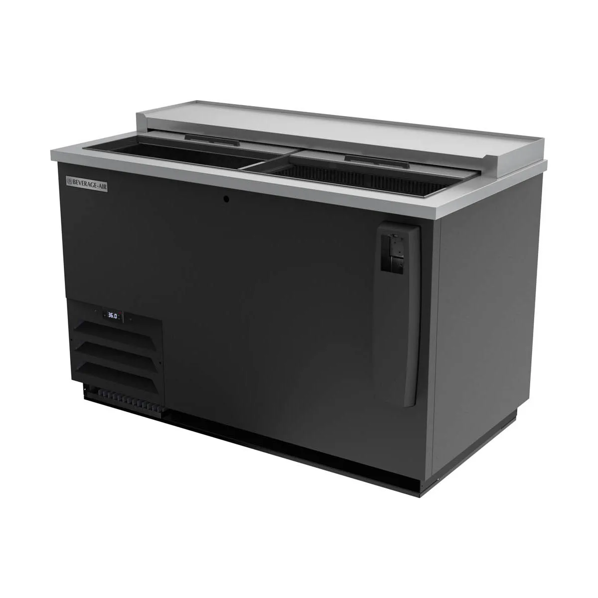 Beverage Air DW49HC-B 50" Deep Well Bottle Cooler, 13.7 cu. ft.