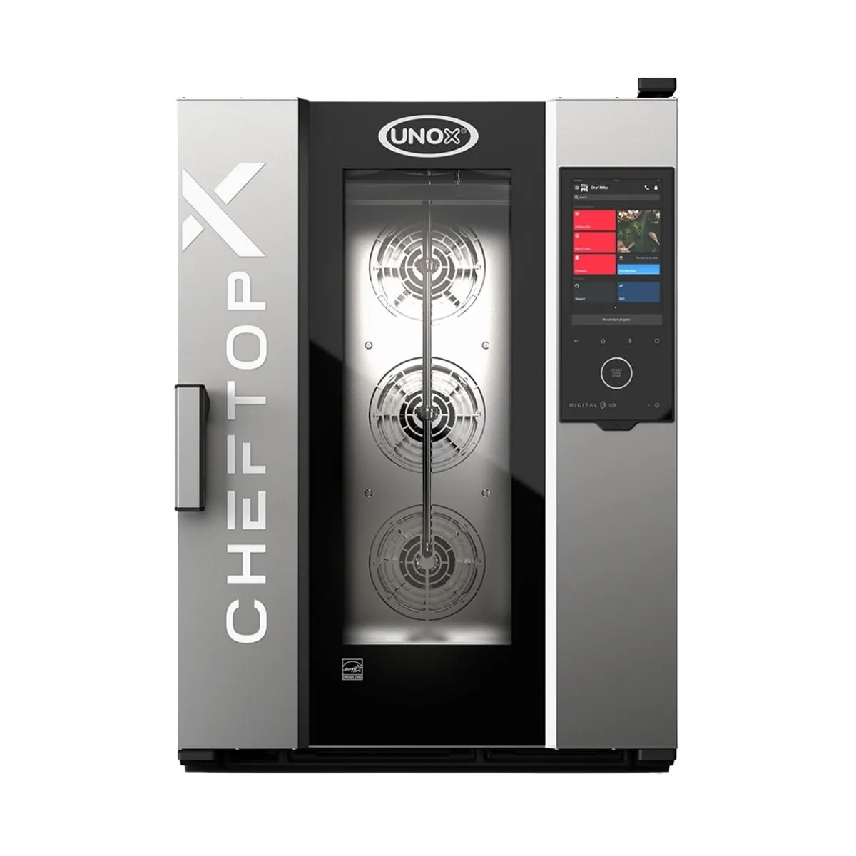 UNOX XADA-1011-GXLS Half Size 10 Pan Gas Combi Oven w/ Digital Controls, Boilerless, 85.300 BTU