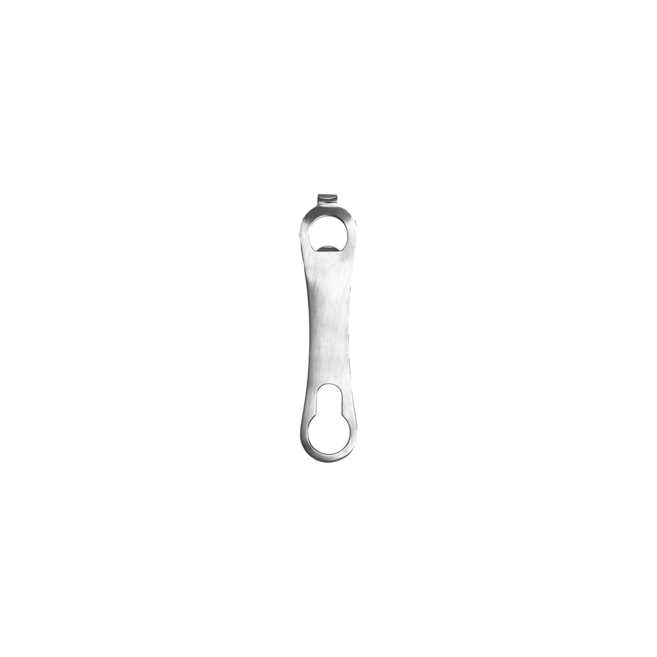 CAC China CO3S-8 3-in-1 Bottle Can Opener & Pourer Remover, 7"L, Stainless Steel, Black/Cherry