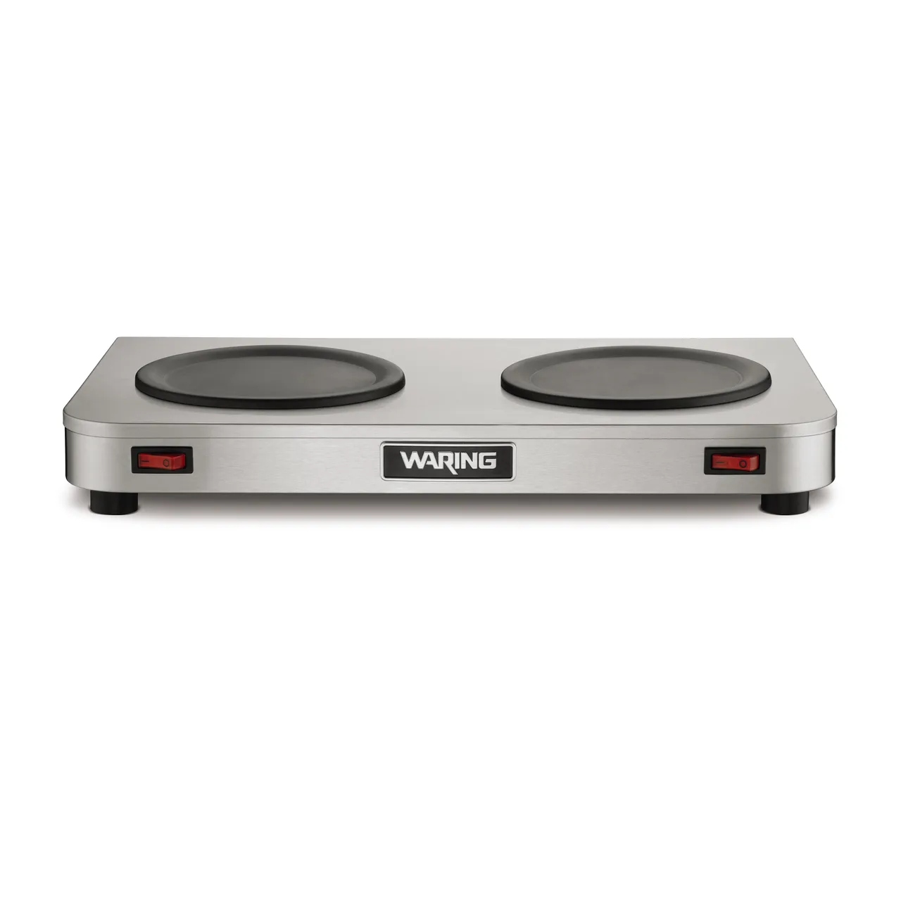 Waring WCW20 Café Deco™ Coffee Warmer, Double Burner - Low Profile - 140W / 120V