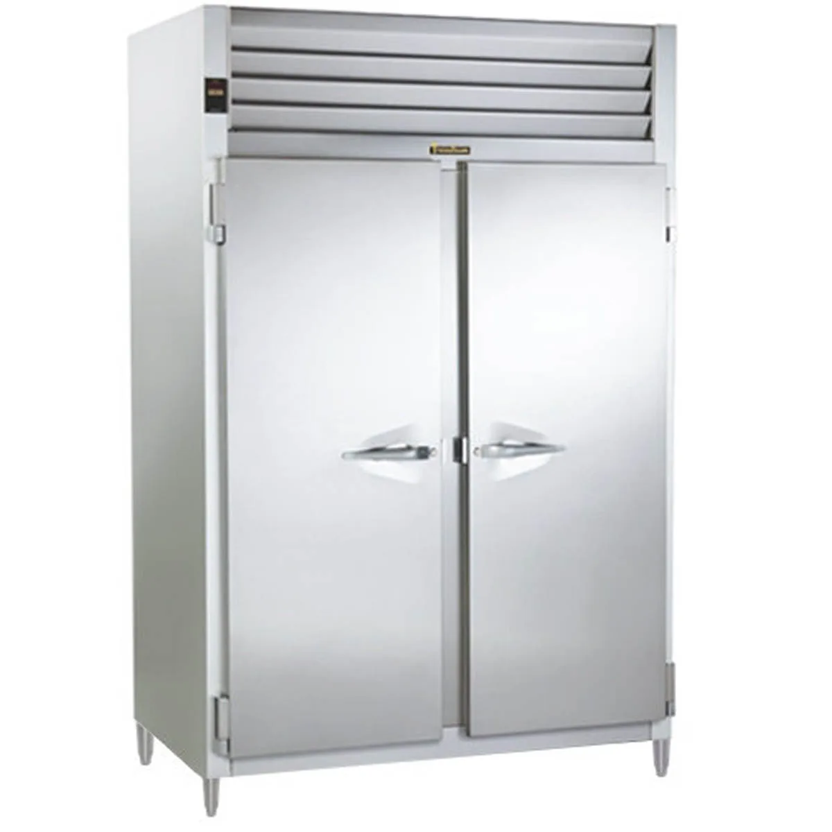Traulsen AHT226W-FHS 58" 2-Section Reach-In Refrigerator w/ 2 Solid Doors, Remote, 36.69 cu. ft.