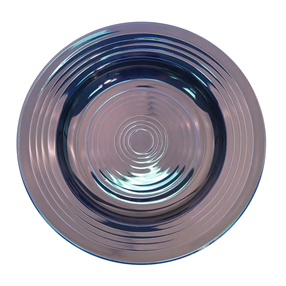 CAC China TG-120-CBU - Tango Pasta Bowl, 12" Dia x 1-7/8" H, 22 Oz Porcelain, Cobalt Blue - 1 Dozen
