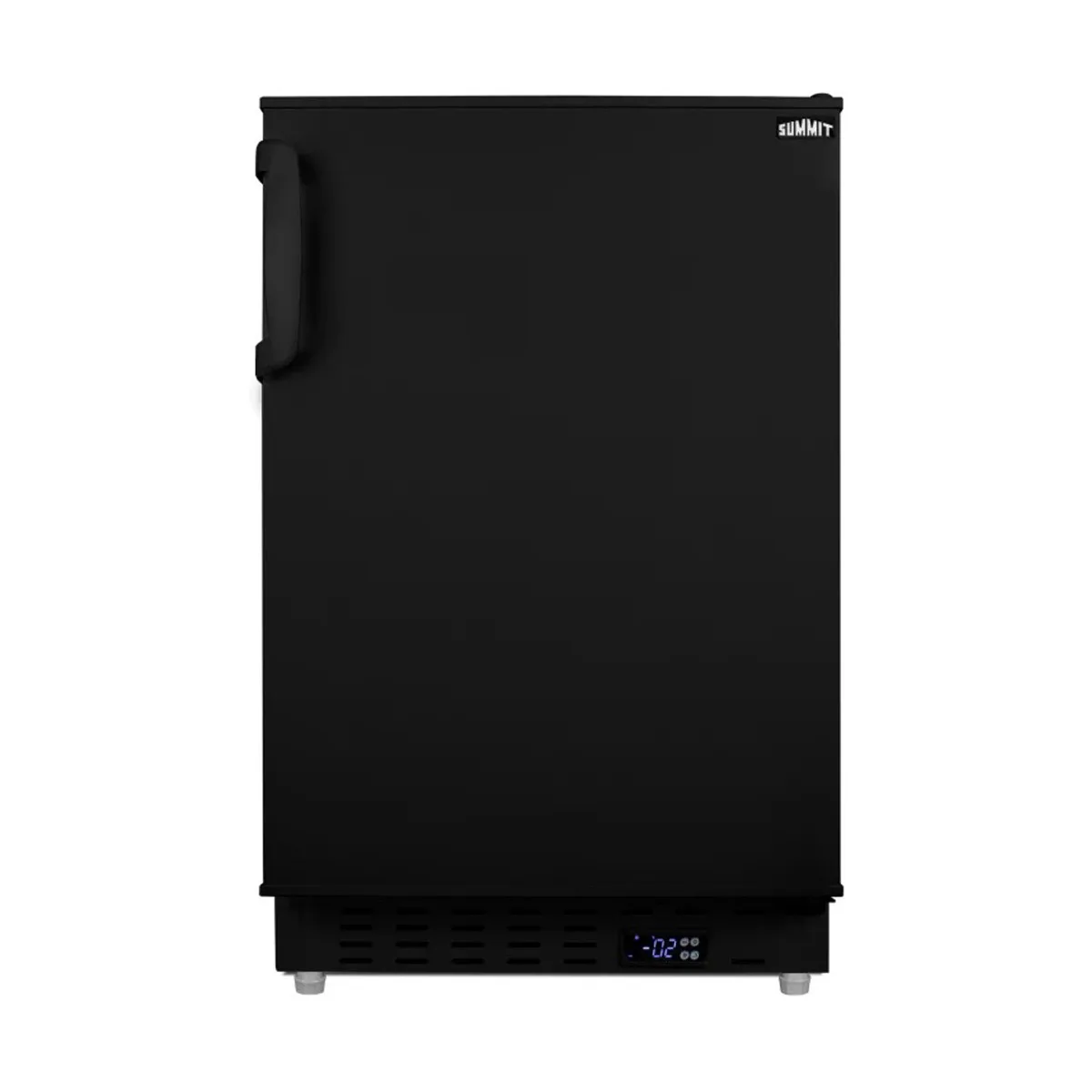 Summit ALFZ37B 20" Built-in or Freestanding Undercounter Freezer in Black, 2.68 cu. ft.