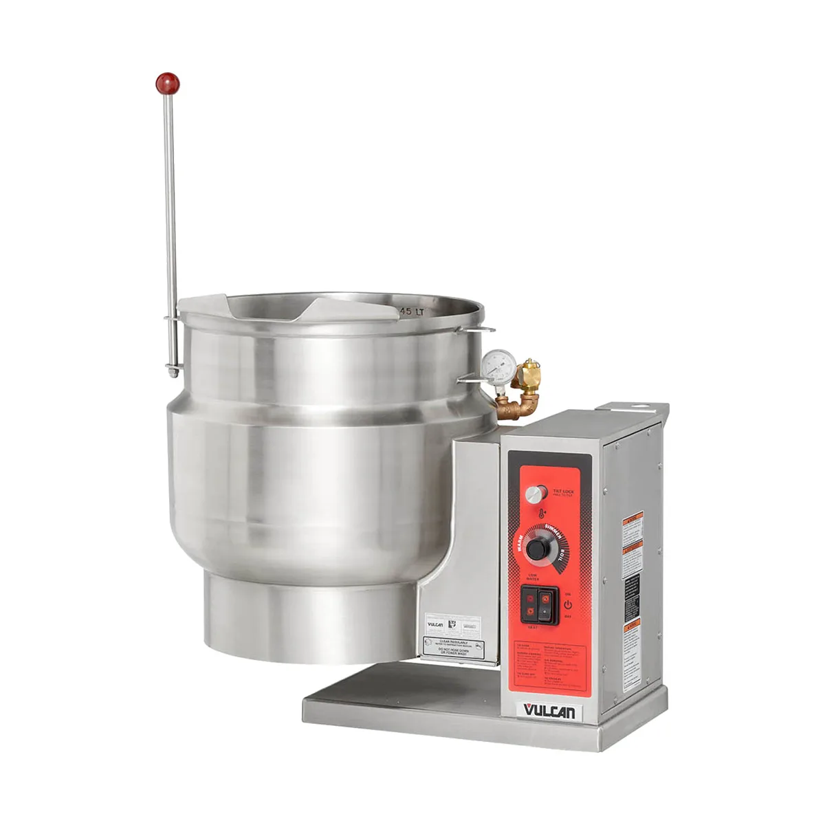 Vulcan K12ETT 12 Gallon Countertop Tilting 2/3 Steam Jacketed Electric Kettle