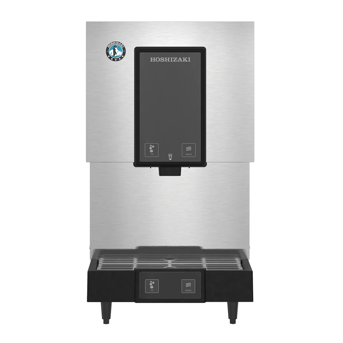 Hoshizaki DCM-271BAH 17" Countertop Nugget 257 lb Ice & Water Dispenser, Air Cooled, 10 lb Bin