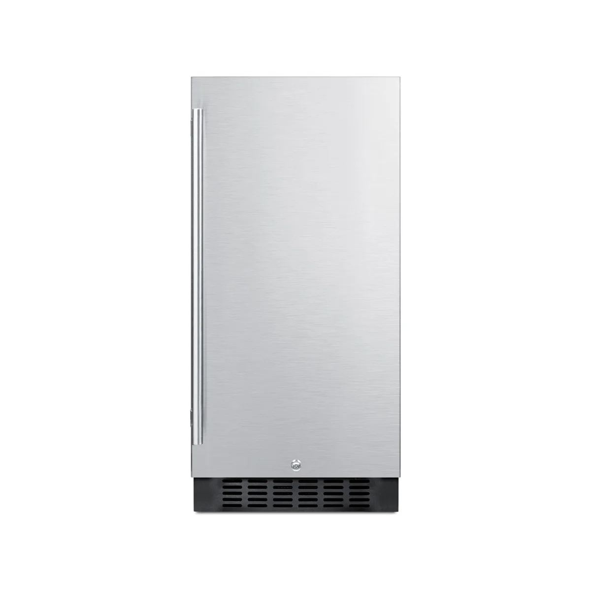 Summit ALR15BCSS 15" Built-in or Freestanding Undercounter Refrigerator in Stainless Steel, 2.2 cu. ft.