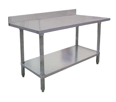 Omcan USA 22090 Stainless Steel Top 63" - 72" Work Table