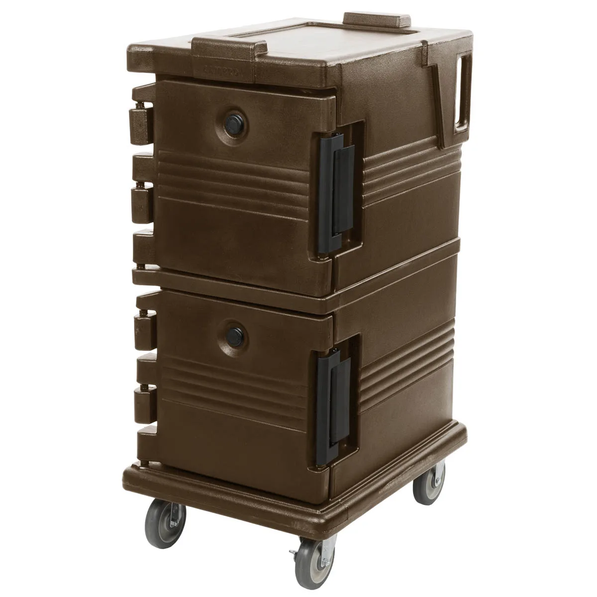 Cambro UPC600110 Ultra Camcart® Black Insulated Food Pan Carrier w/ 8 Pan Capacity