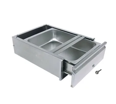 BK Resources BKDWR-2020-ASSY-L-SS Drawer Assembly, with Lock
