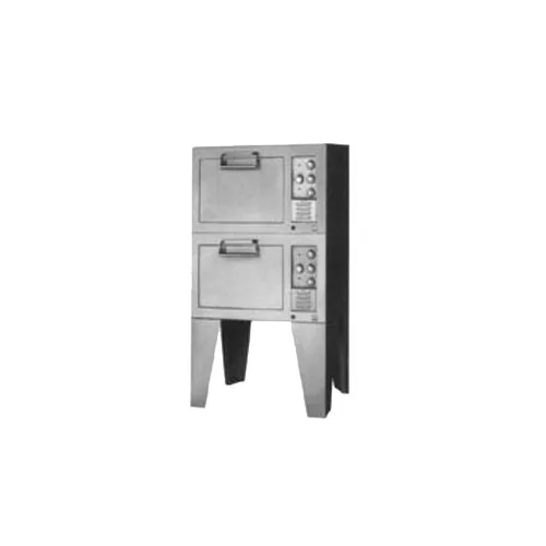 Lang DO362M 36" Electric Double-Deck Marine Oven w/ Thermostat Control, 1 Rack/Deck, 16" Legs