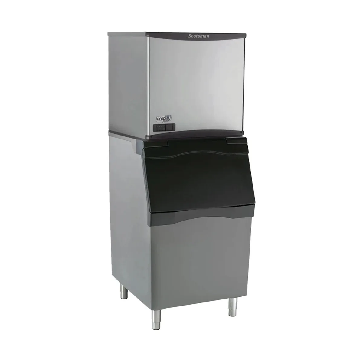 Scotsman NS0622WX-1/B530P/KBT27 Water Cooled Nugget 715 lb Ice Machine with Bin, 536 lb Plastic