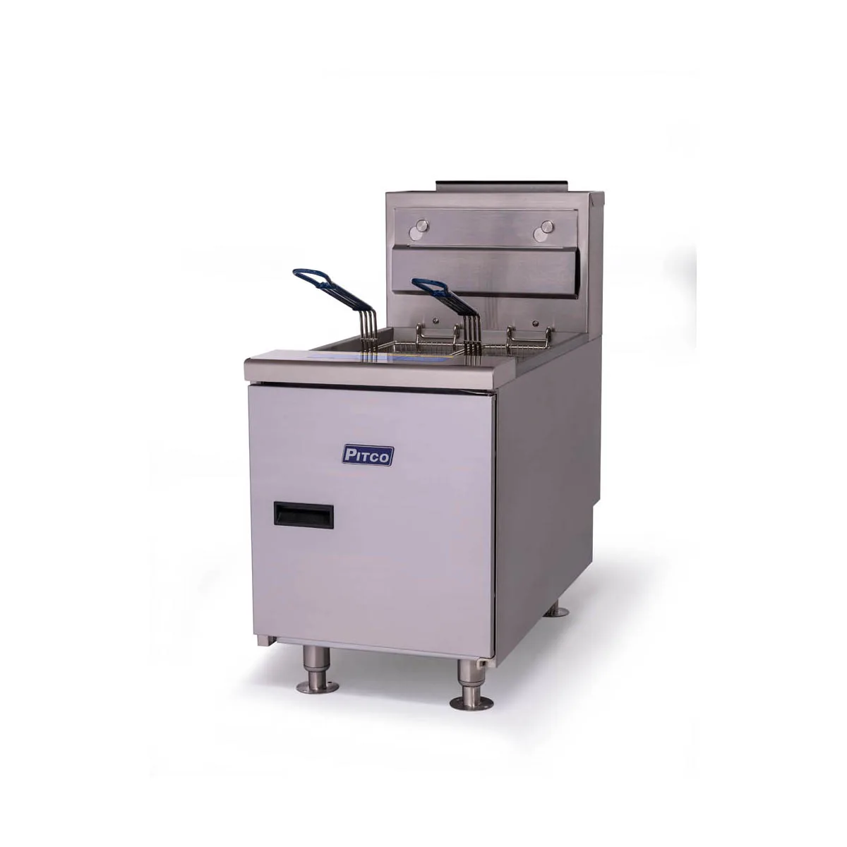 Pitco SGC-S Solstice™ Full Pot Countertop Gas Fryer w/ 35 lbs Capacity, Millivolt Controls, Natural Gas
