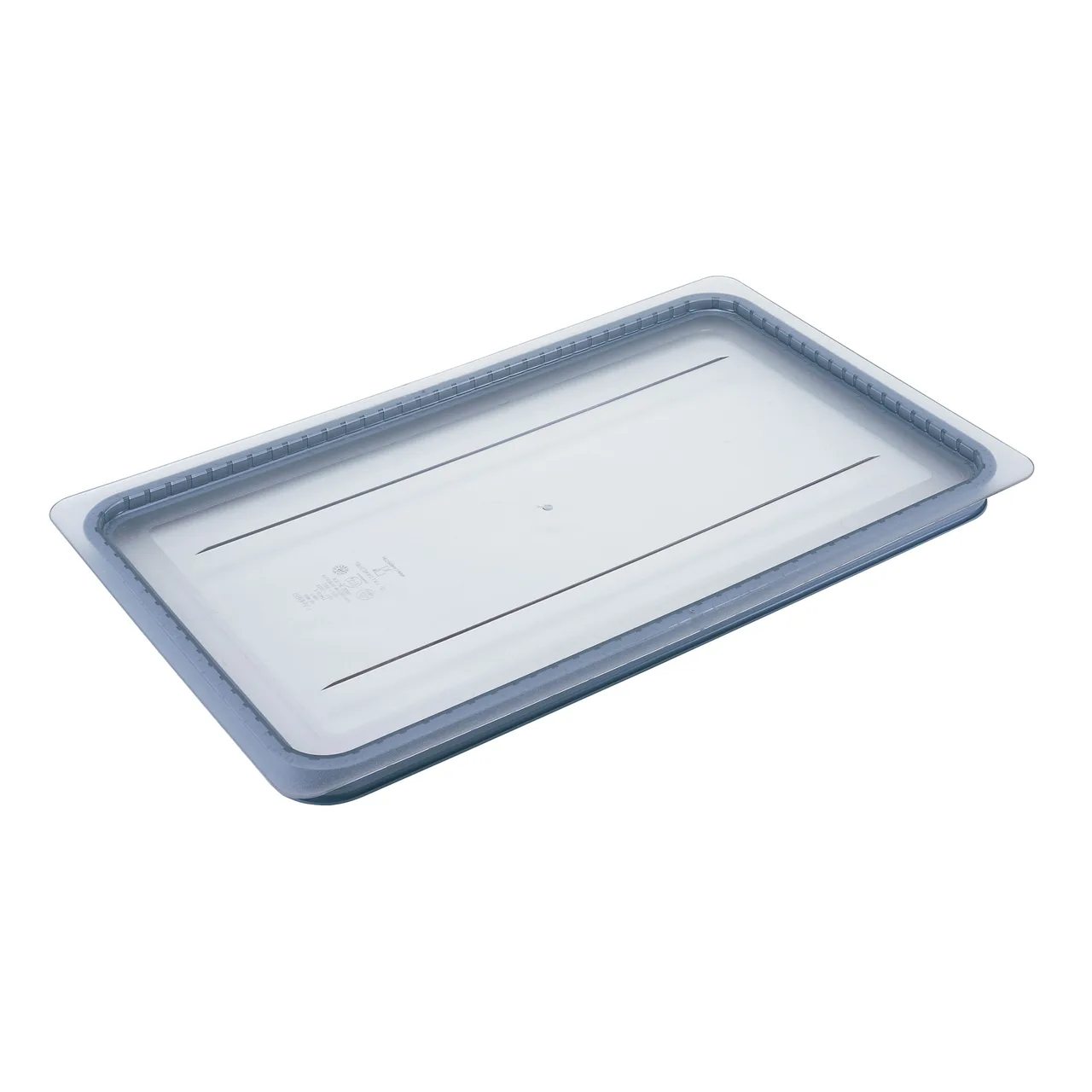 Cambro 10CWGL135 GripLid Clear PC GN 1/1 Food Pan Cover 12-3/4" x 20-7/8", Corner Lift