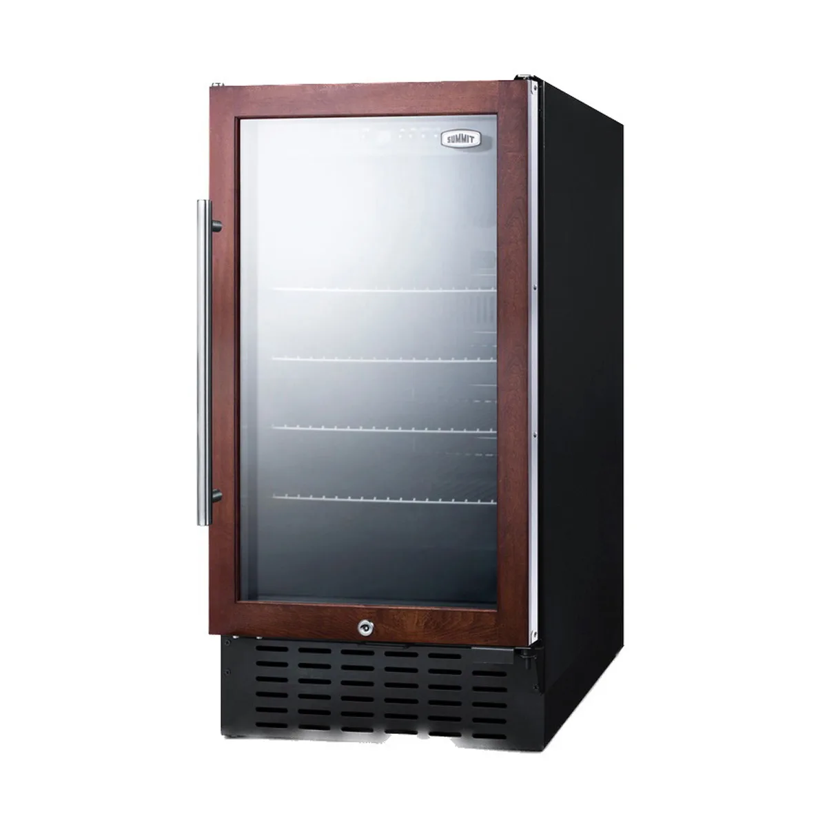 Summit SCR1841BPNR 17" Panel-Ready Glass Door Beverage Merchandiser, 2.7 cu. ft.
